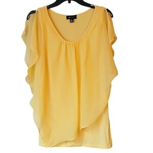 AB Studio Yellow Top Size XL